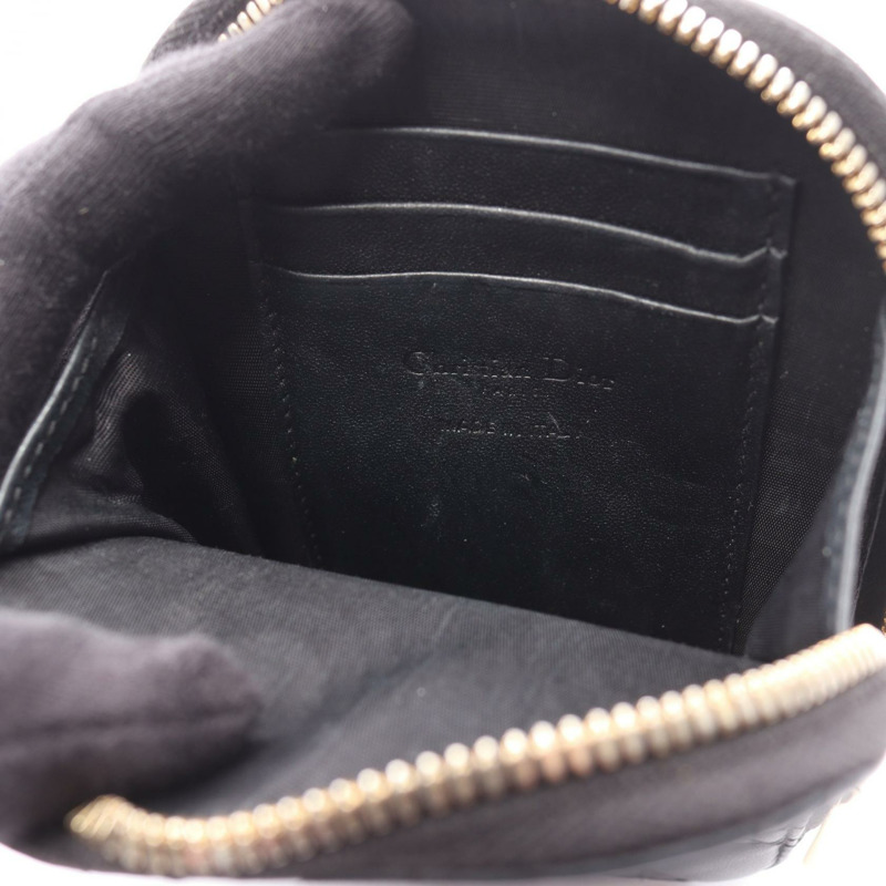 Dior LADY DIOR 手機鏈肩包 S0872ONMJ 皮革黑色二手-5