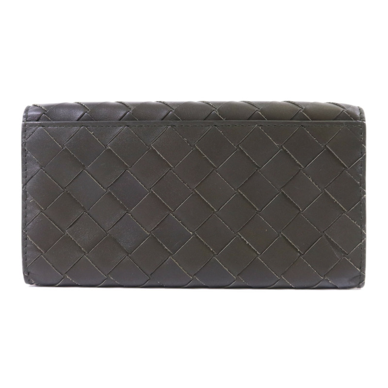BOTTEGA VENETA 羊皮皮革Long Bifold Wallet長錢包-1