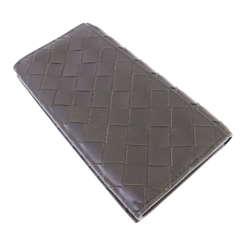 BOTTEGA VENETA 羊皮皮革Long Bifold Wallet長錢包-3