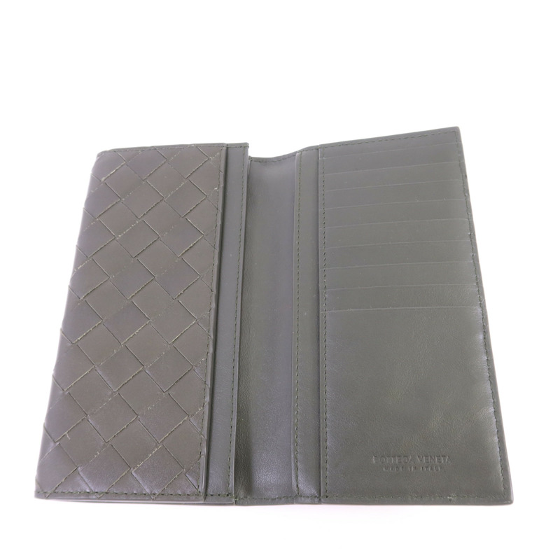 BOTTEGA VENETA 羊皮皮革Long Bifold Wallet長錢包-4