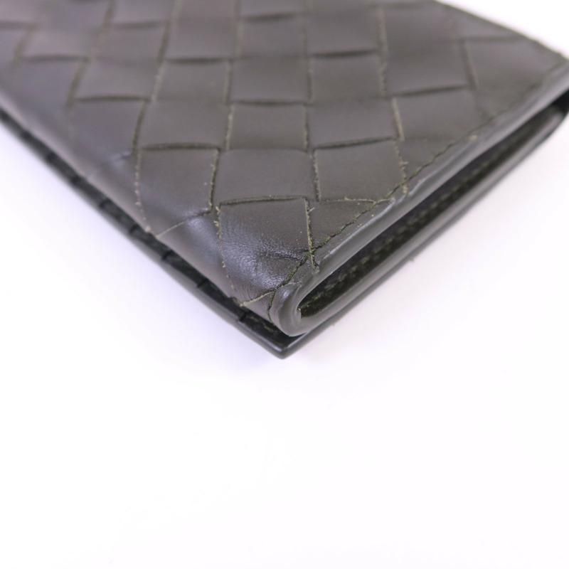 BOTTEGA VENETA 羊皮皮革Long Bifold Wallet長錢包-11