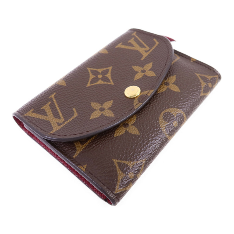 LOUIS VUITTON Monogram Rosalie金扣零錢包-2