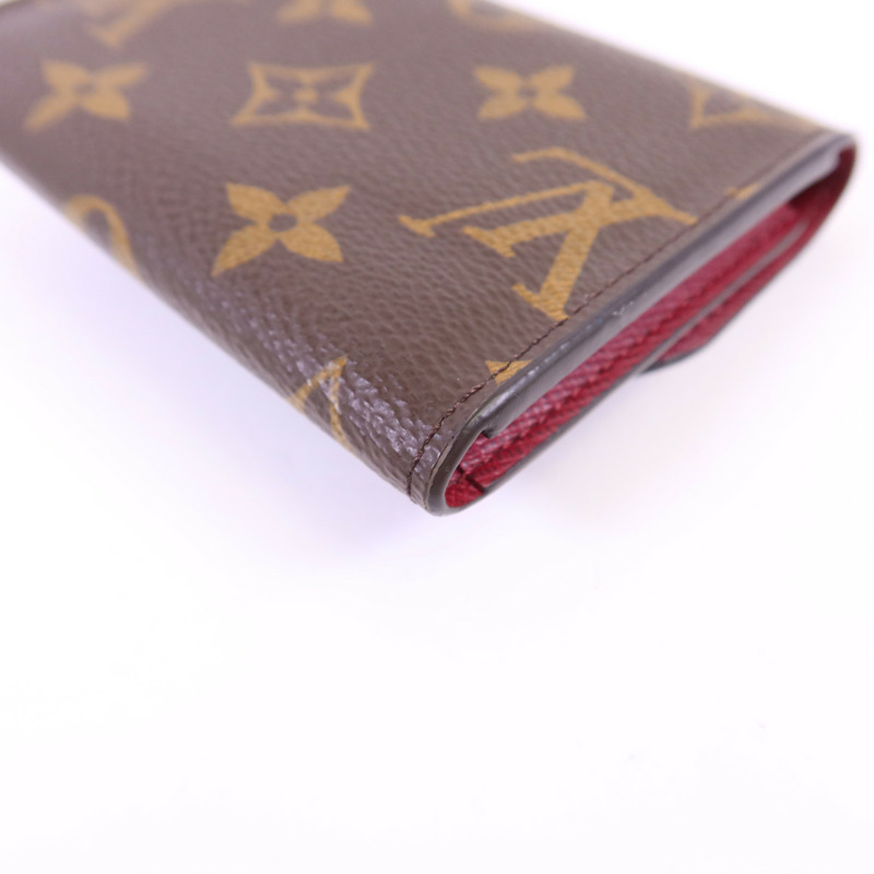 LOUIS VUITTON Monogram Rosalie金扣零錢包-10