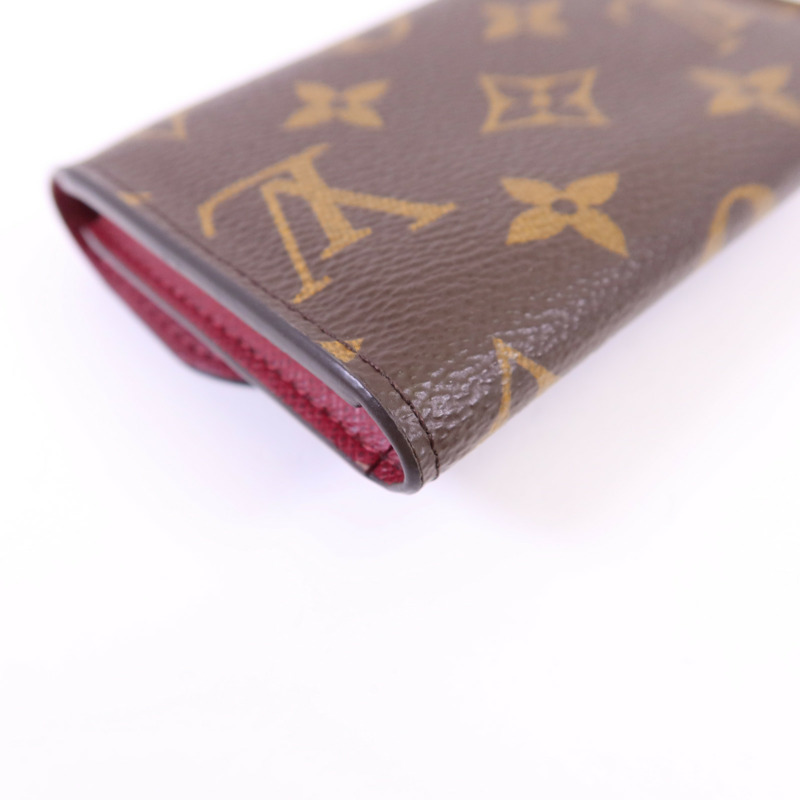 LOUIS VUITTON Monogram Rosalie金扣零錢包-11