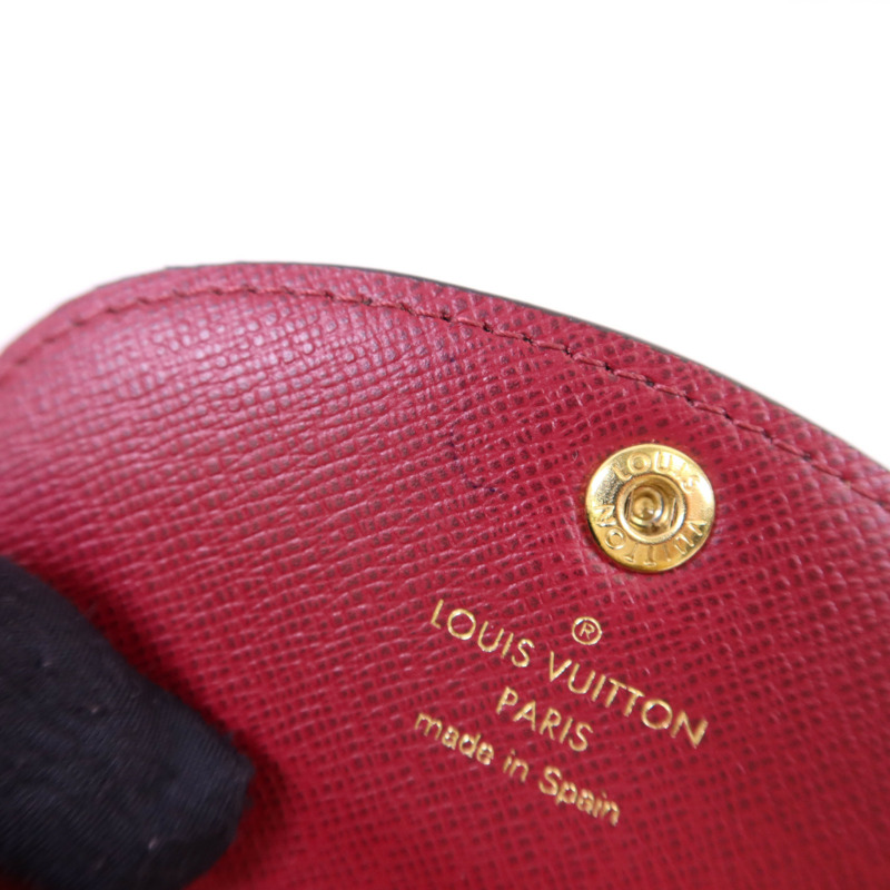 LOUIS VUITTON Monogram Rosalie金扣零錢包-12