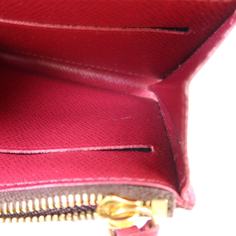 LOUIS VUITTON Monogram Rosalie金扣零錢包-13