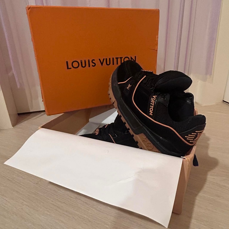 LV Trainer Maxi 胖丁黑武士 女鞋-4