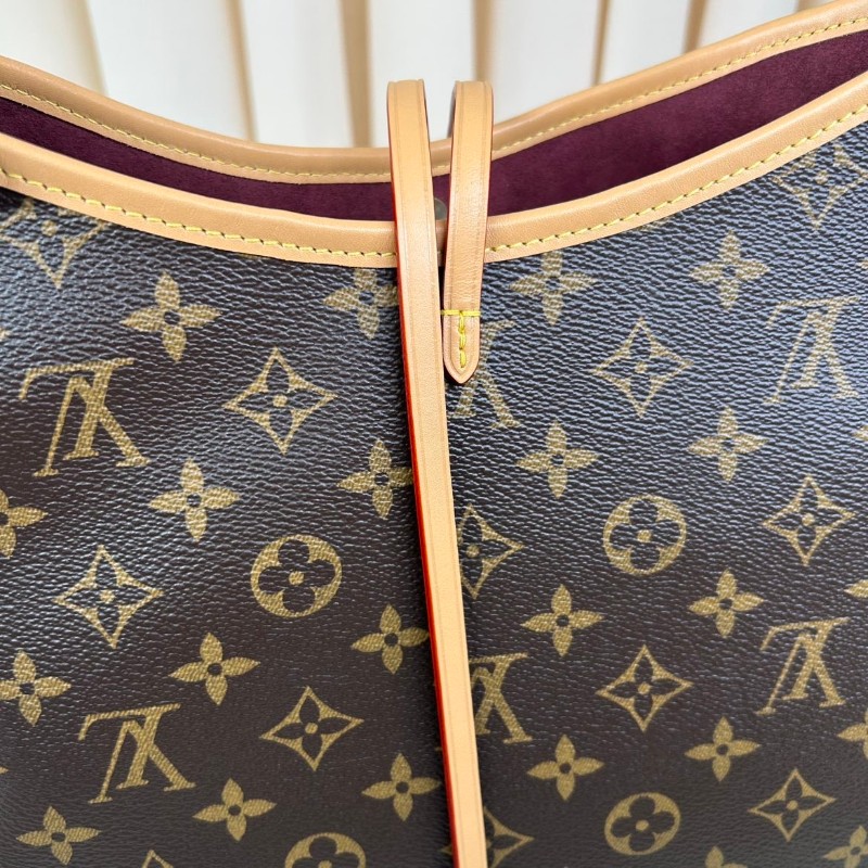 ZZZ LV路易威登carryall  棕色經典老花 容量大 日常通勤、出門都很實用 百搭不挑衣服 有子包-11