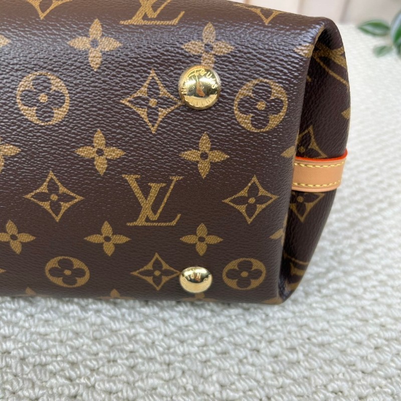 ZZZ LV路易威登carryall  棕色經典老花 容量大 日常通勤、出門都很實用 百搭不挑衣服 有子包-13