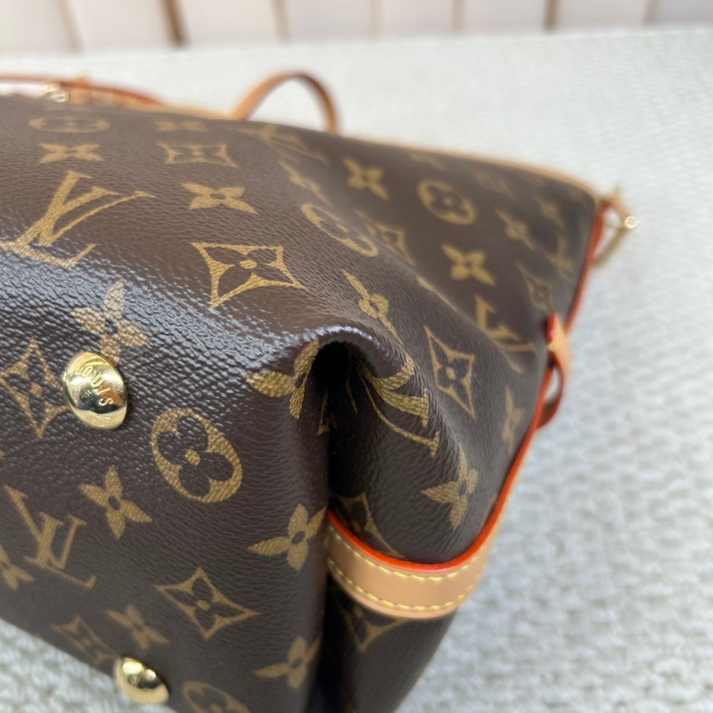 ZZZ LV路易威登carryall  棕色經典老花 容量大 日常通勤、出門都很實用 百搭不挑衣服 有子包-15