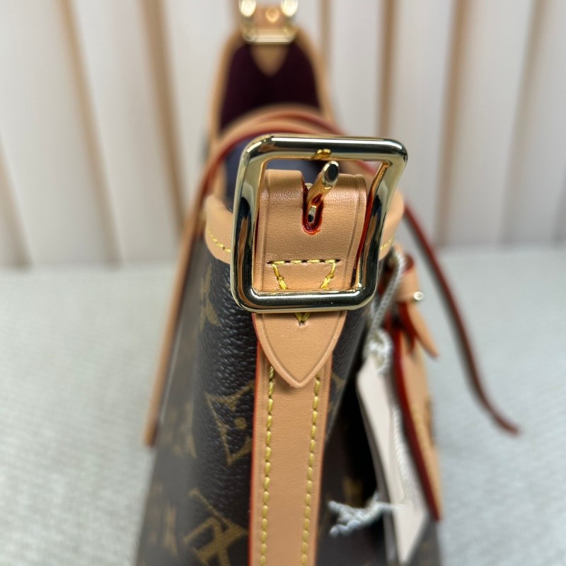 ZZZ LV路易威登carryall  棕色經典老花 容量大 日常通勤、出門都很實用 百搭不挑衣服 有子包-17