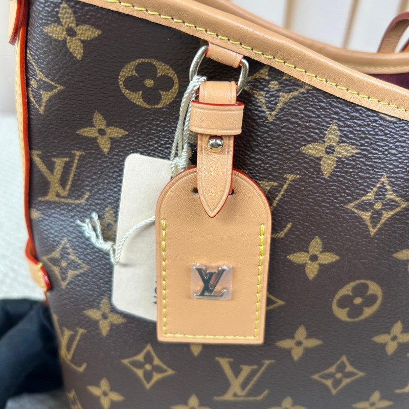 ZZZ LV路易威登carryall  棕色經典老花 容量大 日常通勤、出門都很實用 百搭不挑衣服 有子包-20