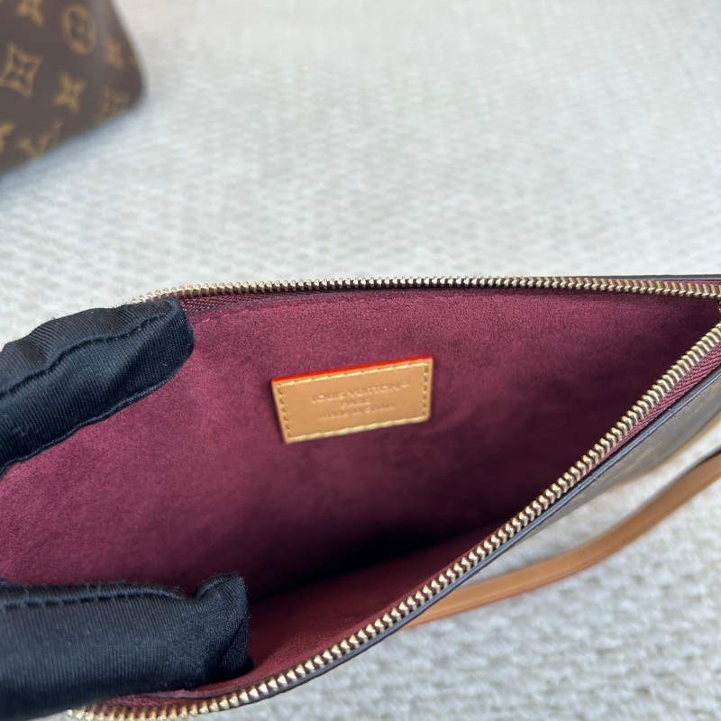 ZZZ LV路易威登carryall  棕色經典老花 容量大 日常通勤、出門都很實用 百搭不挑衣服 有子包-24