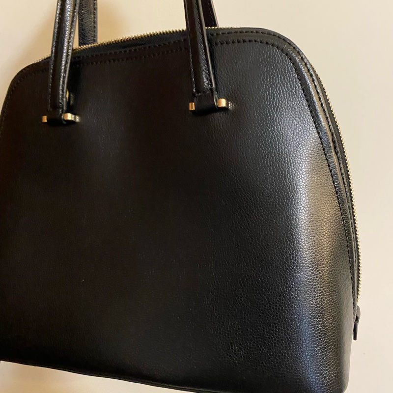 kate spade new york 貝殼包 肩背 手提 斜背 黑 簡約 極簡 俐落設計-19