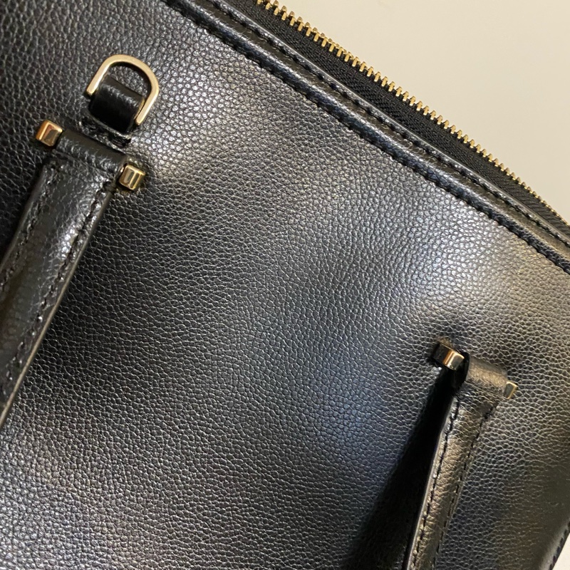 kate spade new york 貝殼包 肩背 手提 斜背 黑 簡約 極簡 俐落設計-20