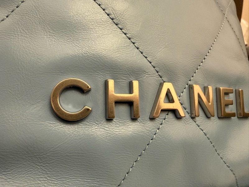 Chanel 香奈兒 Chanel Mini 22 Baby Blue 天藍配銀鏈-3