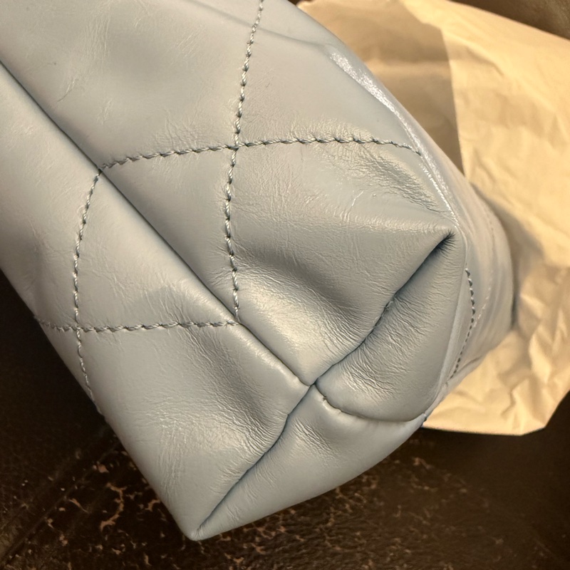 Chanel 香奈兒 Chanel Mini 22 Baby Blue 天藍配銀鏈-9