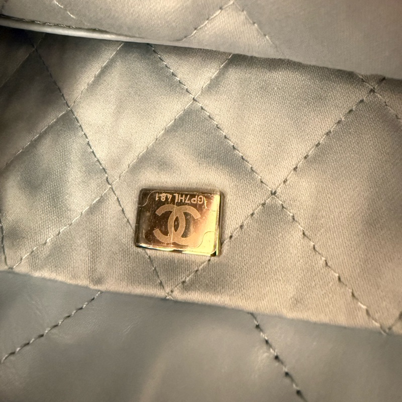 Chanel 香奈兒 Chanel Mini 22 Baby Blue 天藍配銀鏈-12