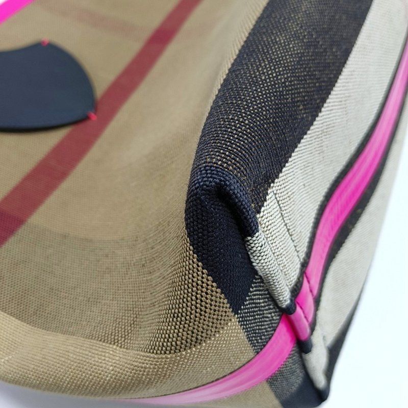 BURBERRY The Giant棕色帆布單肩包手提包-8