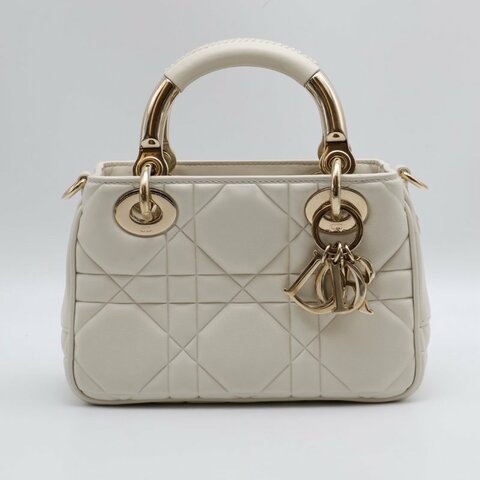 DIOR Lady dior 95.22 Bag - 白金