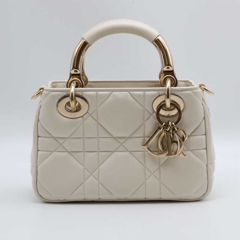 DIOR Lady dior 95.22 Bag - 白金-0