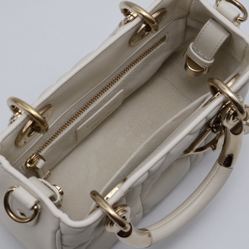 DIOR Lady dior 95.22 Bag - 白金-3