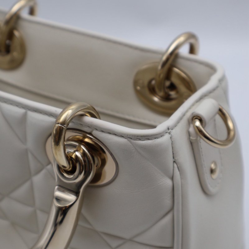 DIOR Lady dior 95.22 Bag - 白金-5