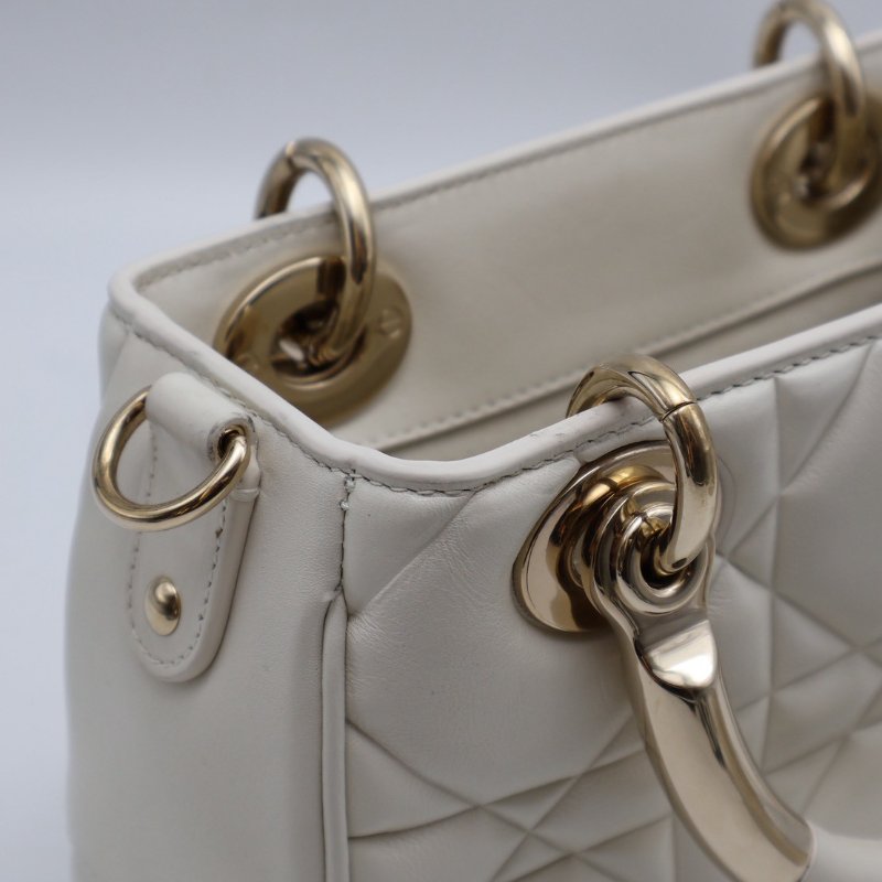 DIOR Lady dior 95.22 Bag - 白金-6