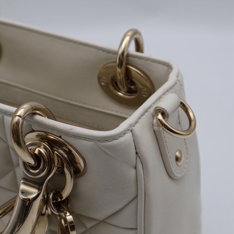 DIOR Lady dior 95.22 Bag - 白金-7