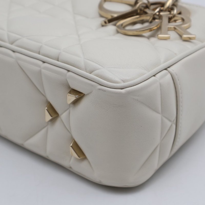 DIOR Lady dior 95.22 Bag - 白金-10