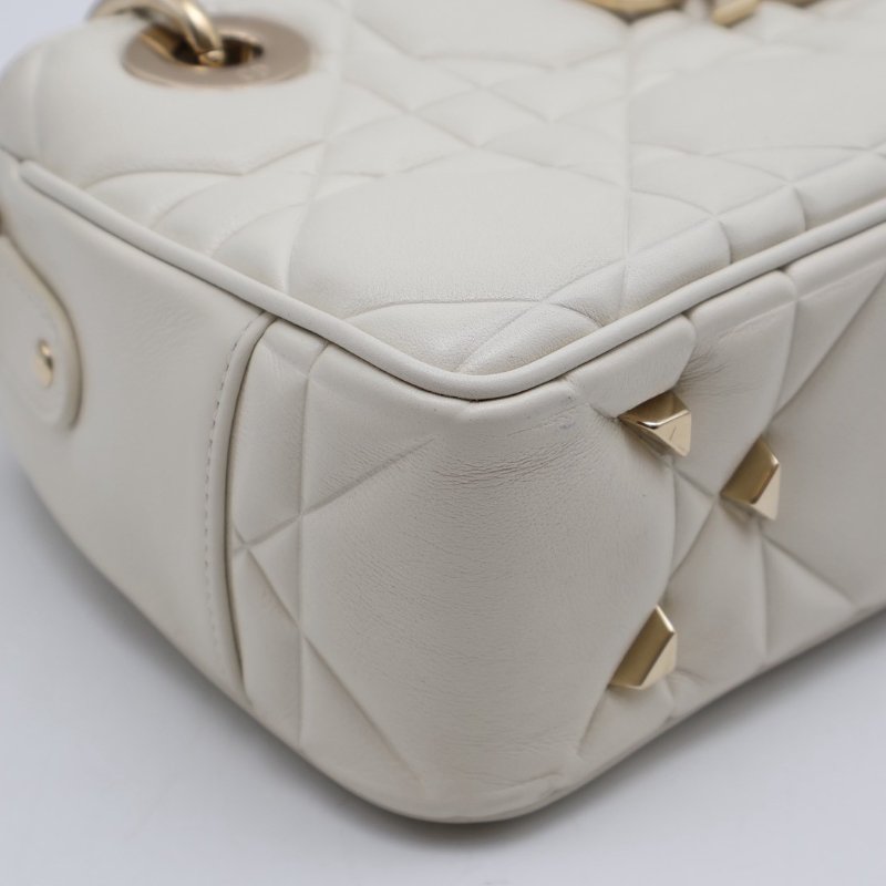 DIOR Lady dior 95.22 Bag - 白金-11