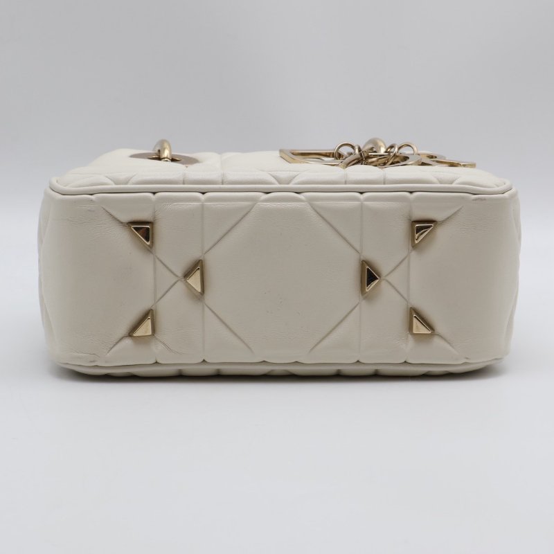 DIOR Lady dior 95.22 Bag - 白金-12