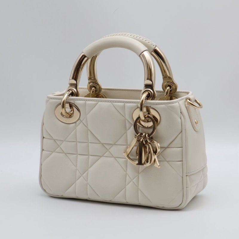 DIOR Lady dior 95.22 Bag - 白金-14