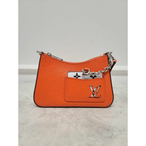 【包稅】LOUIS VUITTON Marellini 橘色 Minnesota 肩斜背包