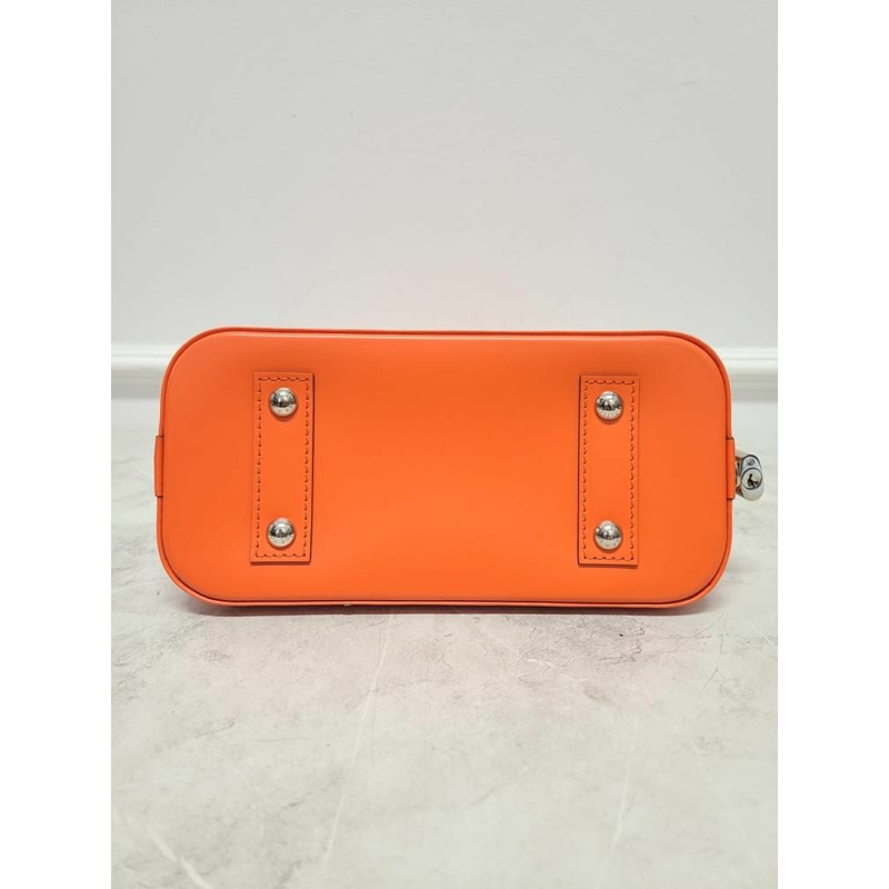 【包稅】LOUIS VUITTON Epi 皮革橙色 Minnesota Alma BB 手提包-6