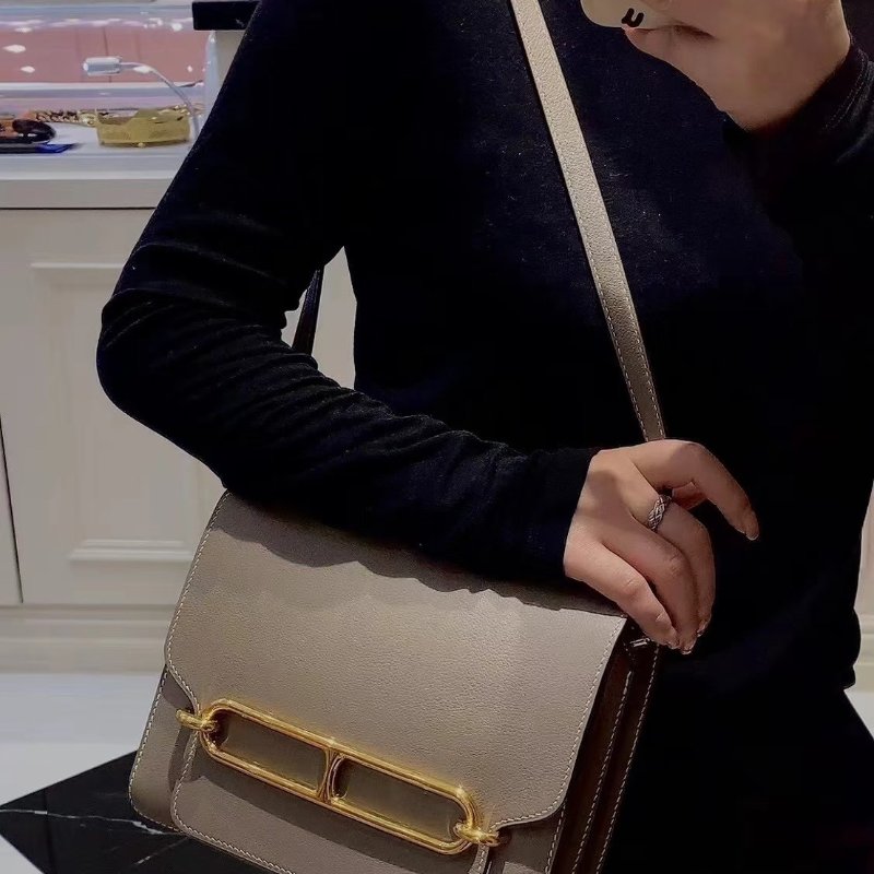 HERMES Roulis 23 - 灰金 D-9