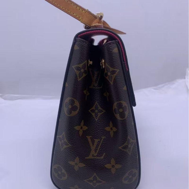 二手LV路易威登 克魯尼BB老花手提包 單肩包，正常使用痕跡-5