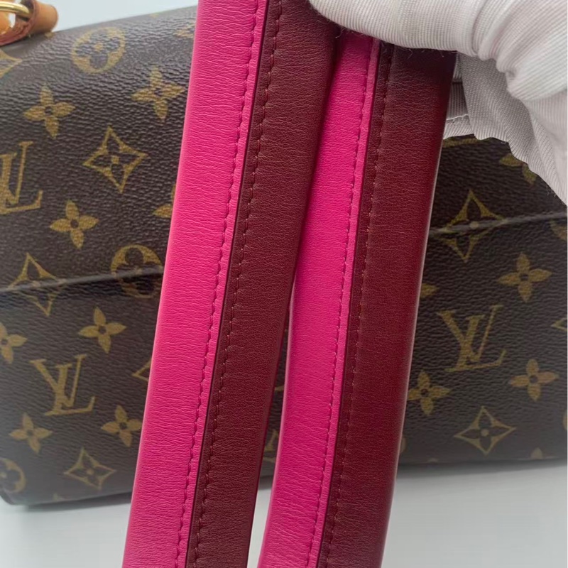 二手LV路易威登 克魯尼BB老花手提包 單肩包，正常使用痕跡-8