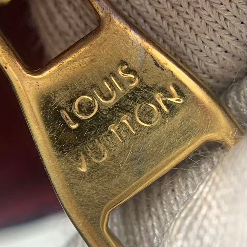 二手LV路易威登 克魯尼BB老花手提包 單肩包，正常使用痕跡-12