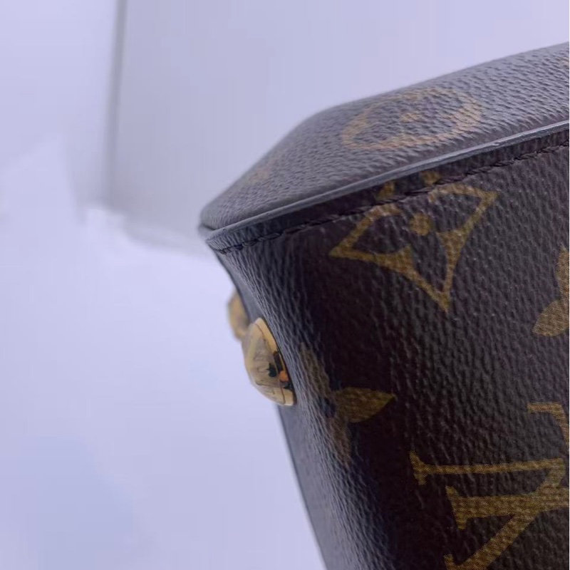 二手LV路易威登 克魯尼BB老花手提包 單肩包，正常使用痕跡-14