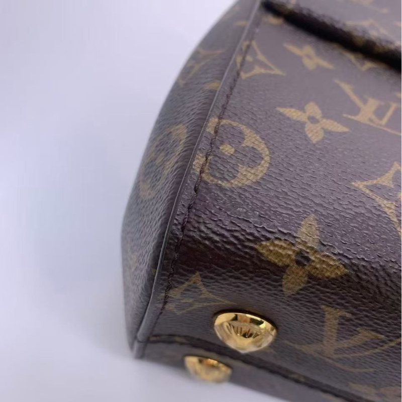 二手LV路易威登 克魯尼BB老花手提包 單肩包，正常使用痕跡-15