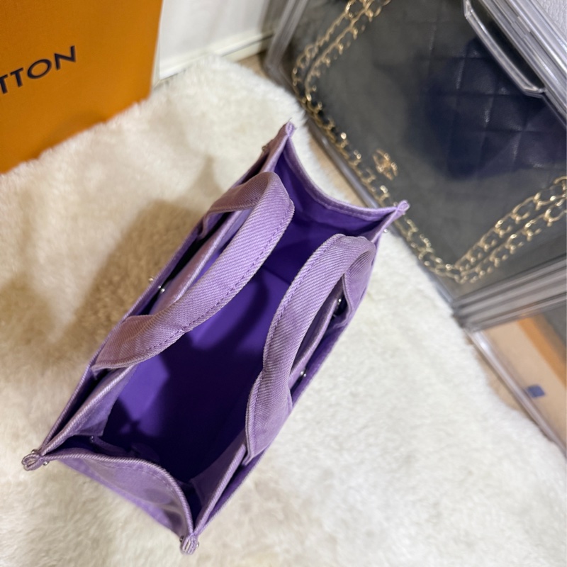 狀態美🏅COACH牛仔 斜背包 托特 薰衣草紫 💜紫色控不能錯過的美包-9