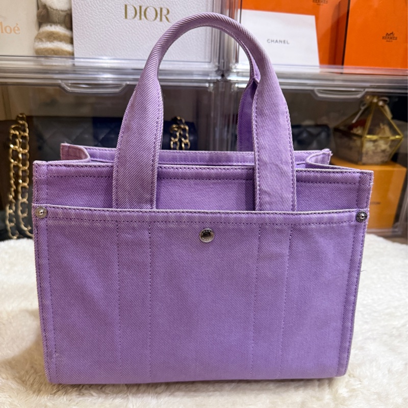 狀態美🏅COACH牛仔 斜背包 托特 薰衣草紫 💜紫色控不能錯過的美包-16