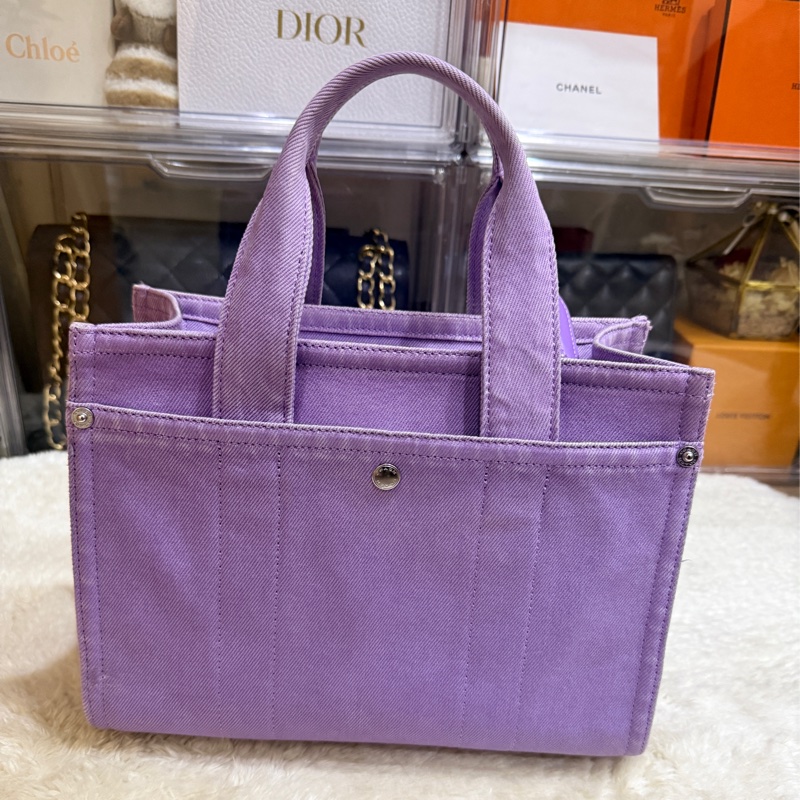 狀態美🏅COACH牛仔 斜背包 托特 薰衣草紫 💜紫色控不能錯過的美包-17