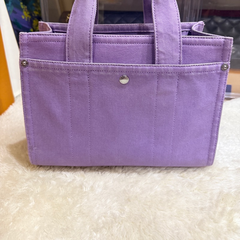 狀態美🏅COACH牛仔 斜背包 托特 薰衣草紫 💜紫色控不能錯過的美包-33