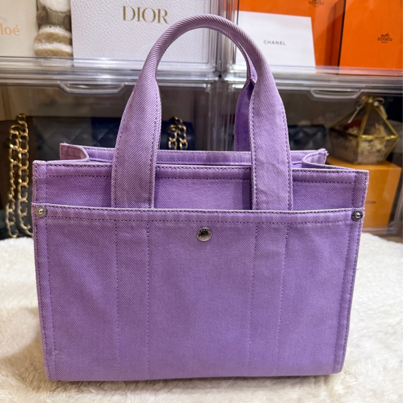 狀態美🏅COACH牛仔 斜背包 托特 薰衣草紫 💜紫色控不能錯過的美包-45