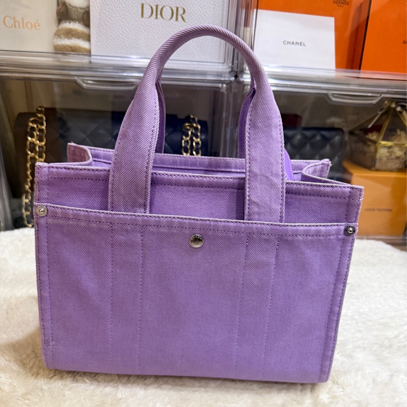 狀態美🏅COACH牛仔 斜背包 托特 薰衣草紫 💜紫色控不能錯過的美包-46