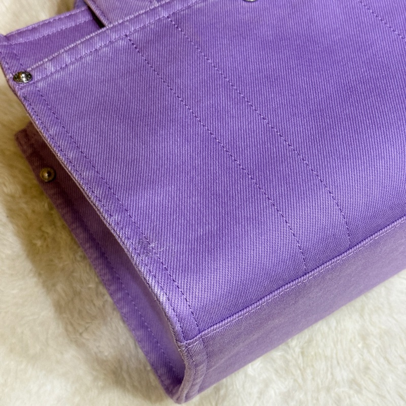 狀態美🏅COACH牛仔 斜背包 托特 薰衣草紫 💜紫色控不能錯過的美包-48