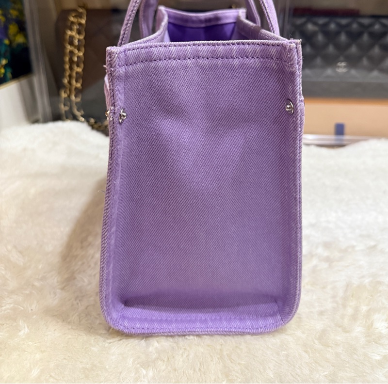 狀態美🏅COACH牛仔 斜背包 托特 薰衣草紫 💜紫色控不能錯過的美包-61