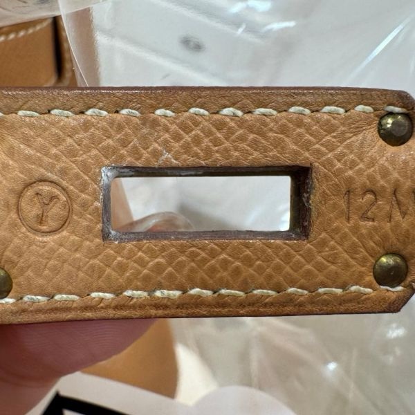 Hermès Haut à Courroies 45 奶茶色手袋-6